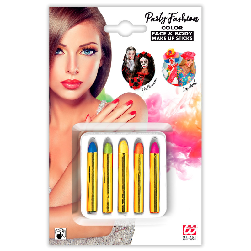 Kriedy na tvár, 5 ks